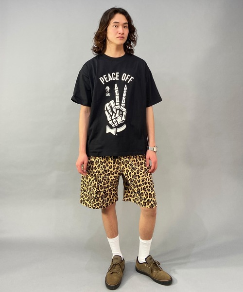 LURKING CLASS(ラーキングクラス)の「【ムラサキスポーツ別注】LURKING CLASS/ラーキングクラス オーバーサイズ グラフィックプリント クルーネックTシャツ/半袖Tシャツ ST23STM07(Tシャツ/カットソー・メンズ・ブラック/ホワイト・M/L/XL)」の6枚目の写真