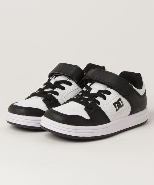 DC（ディーシー）の「DC/ディーシー キッズ スケシュー MANTECA 4 V SN DK231001（スニーカー・キッズ・ホワイト×ブラック/ホワイト×グリーン/ブラック×ホワイト・23.0cm/19.0cm/17.0cm/20.0cm/24.0cm/22.0cm/18.0cm/21.0cm）」の10枚目の写真