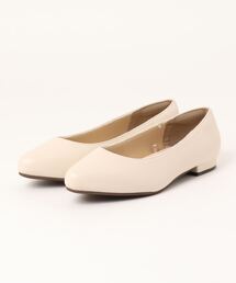 la farfa SHOES（ラ・ファーファ シューズ）の「la farfa ラファーファ レディース シンプルフラットシューズ【幅広4E/大きいサイズ】 800（パンプス）」