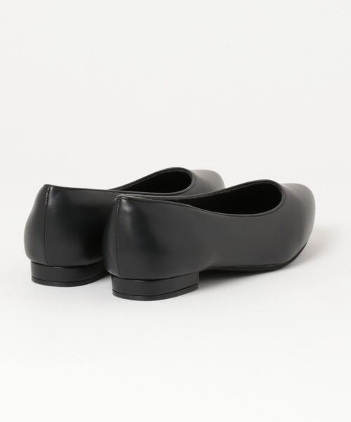 la farfa SHOES(ラ・ファーファ シューズ)の「la farfa ラファーファ レディース シンプルフラットシューズ【幅広4E/大きいサイズ】 800(パンプス・レディース・ブラック/アイボリー・L/LL/XL/M)」の3枚目の写真