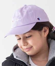 Champion（チャンピオン）の「【CHAMPION/チャンピオン】KIDS スクリプトローキャップ　ワンポイントブランドロゴ刺繍　キッズ（キャップ）」