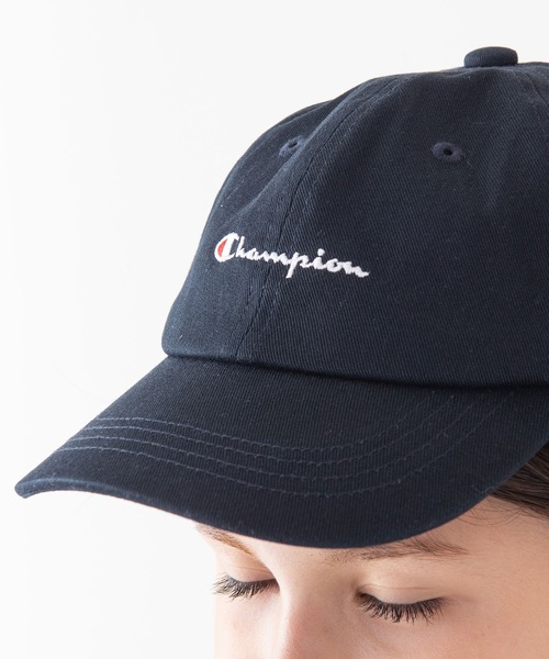 Champion(チャンピオン)の「【CHAMPION/チャンピオン】KIDS スクリプトローキャップ ワンポイントブランドロゴ刺繍 キッズ(キャップ・キッズ・オフホワイト/ラベンダー/ベージュ/ブルー系その他/ピンク/ミント/ブルー/ブラック/ダークブルー/ネイビー・FREE)」の19枚目の写真