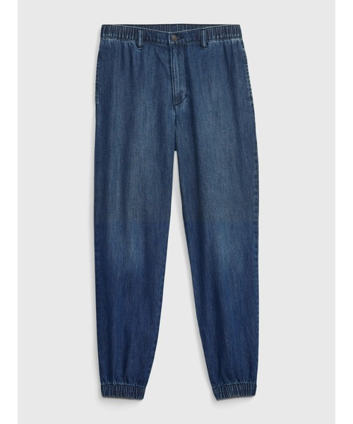 GAP(ギャップ)の「ウォッシュウェル デニムジョガーパンツ(デニムパンツ・メンズ・インディゴブルー・XS/S/M/L/XL)」の6枚目の写真