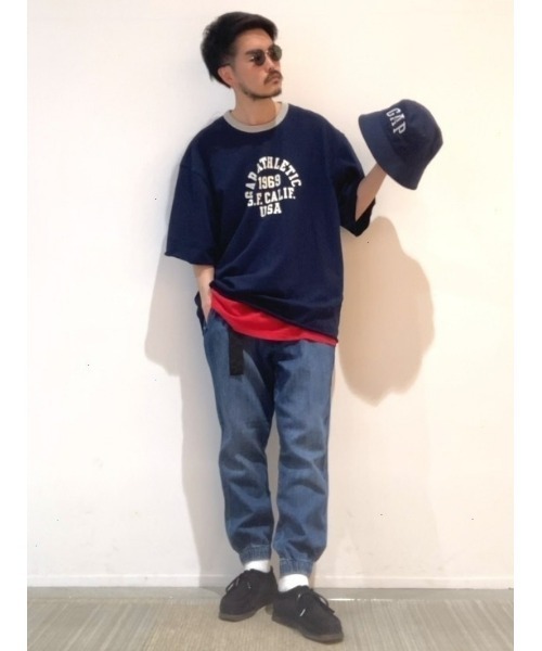 GAP(ギャップ)の「ウォッシュウェル デニムジョガーパンツ(デニムパンツ・メンズ・インディゴブルー・XS/S/M/L/XL)」の9枚目の写真