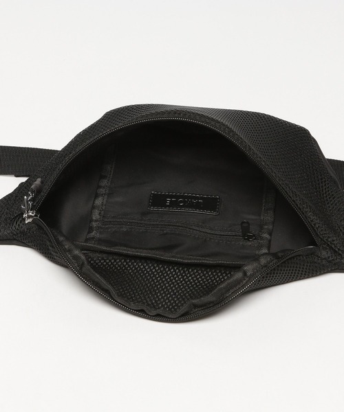 LAKOLE（ラコレ）の「メッシュボディバッグ / 191534（ボディバッグ/ウエストポーチ・メンズ・ブラック/ブラウン/シルバー・FREE）」の6枚目の写真