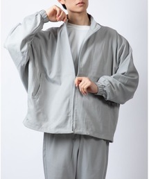 Beno | ストレッチTR スタンドネック ドルマンスリーブ ショートブルゾン(ブルゾン)