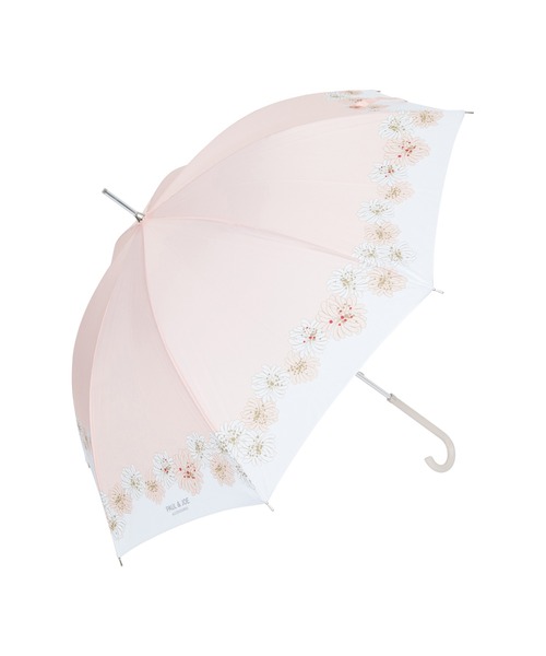 ⭐︎新品⭐︎ ポール&ジョー PAUL&JOE  雨傘 クリザンテーム 長傘 ピンク 遮光 晴雨兼用 日傘 ”クリザンテーム”（長傘）｜PAUL&JOE