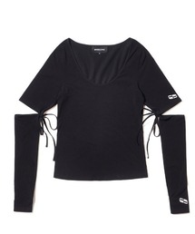 Tシャツ・カットソー WOOALONG Soft slim graphic T-shirt SA015 ☆人気☆【WOOALONG】☆Signature soft slim line T-shir.t