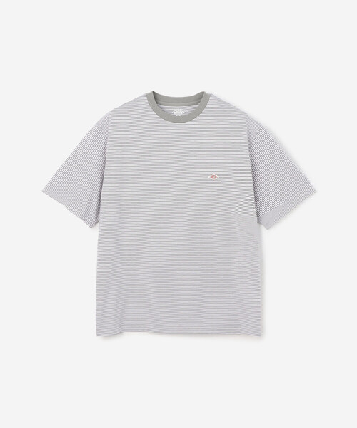 DANTON（ダントン）の「DANTON | コットンポリエステル クルーネックTシャツ MEN（Tシャツ/カットソー・メンズ・ブルー系その他5/グレー系その他/ブラック系その他・XXL/M/L/XL）」の2枚目の写真