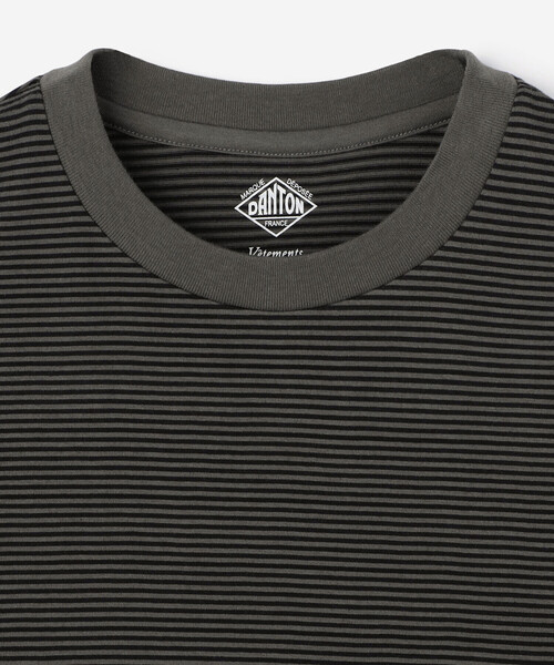 DANTON（ダントン）の「DANTON | コットンポリエステル クルーネックTシャツ MEN（Tシャツ/カットソー・メンズ・ブルー系その他5/グレー系その他/ブラック系その他・XXL/M/L/XL）」の5枚目の写真