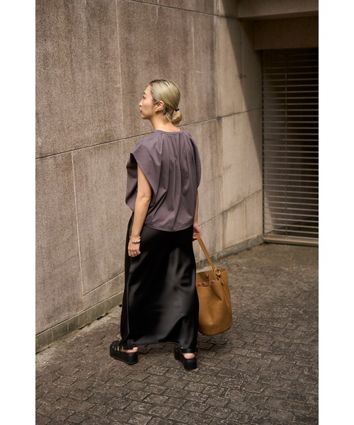 ベルトマキシスカート　MIESROHE ミースロエ ベルトマキシスカート(ロングスカート)｜スカート｜MIESROHE