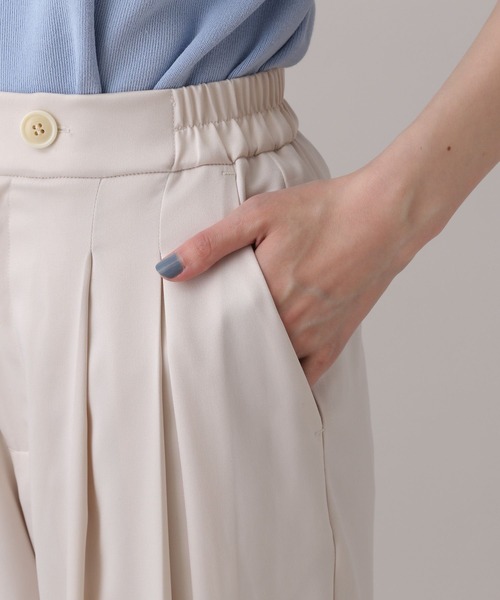 BARNYARDSTORM(バンヤードストーム)の「プリーツパンツ(その他パンツ・レディース・ベージュ/ブラック・1/0)」の18枚目の写真