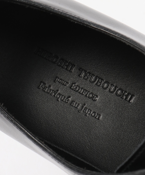 HIROSHI TSUBOUCHI（ヒロシツボウチ）の「【HIROSHI TSUBOUCHI / ヒロシ ツボウチ】別注 ゴアバーンストレートチップ シューズ（その他シューズ・メンズ・ブラック・7/XX-SMALL/9/100）」の9枚目の写真