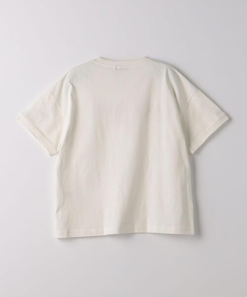 green label relaxing（グリーンレーベルリラクシング）の「TJ ロゴ 刺繍 Tシャツ 100cm-130cm（Tシャツ/カットソー・キッズ・オフホワイト/ライラック・110cm/120cm/100cm/130cm）」の13枚目の写真