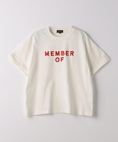 green label relaxing（グリーンレーベルリラクシング）の「TJ ロゴ 刺繍 Tシャツ 100cm-130cm（Tシャツ/カットソー・キッズ・オフホワイト/ライラック・110cm/120cm/100cm/130cm）」の6枚目の写真