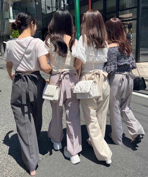 one after another NICE CLAUP（ワンアフターアナザーナイスクラップ）の「ワンポイントロゴTシャツ（Tシャツ/カットソー・レディース・オフホワイト/アイボリー/ピンク/ホワイト系その他・FREE）」の18枚目の写真