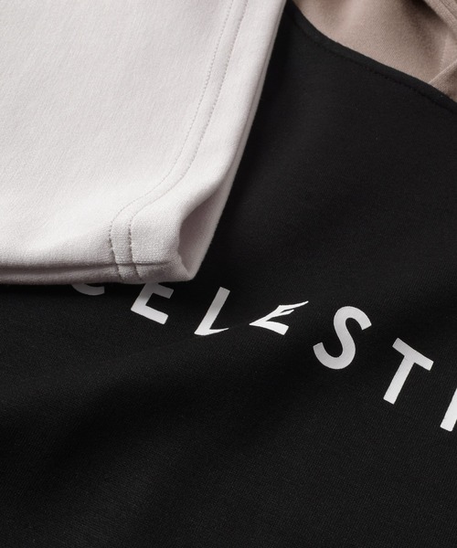 GLAZOS（グラソス）の「【接触冷感】エアリークッション・アソートロゴ切替半袖パーカー（パーカー・キッズ・ブラック/ホワイト/ライトグレー・140cm/170cm/150cm/160cm）」の15枚目の写真