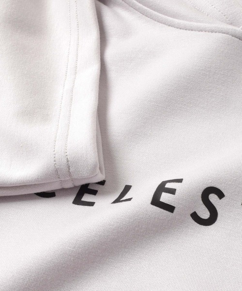 GLAZOS（グラソス）の「【接触冷感】エアリークッション・アソートロゴ切替半袖パーカー（パーカー・キッズ・ブラック/ホワイト/ライトグレー・140cm/170cm/150cm/160cm）」の11枚目の写真