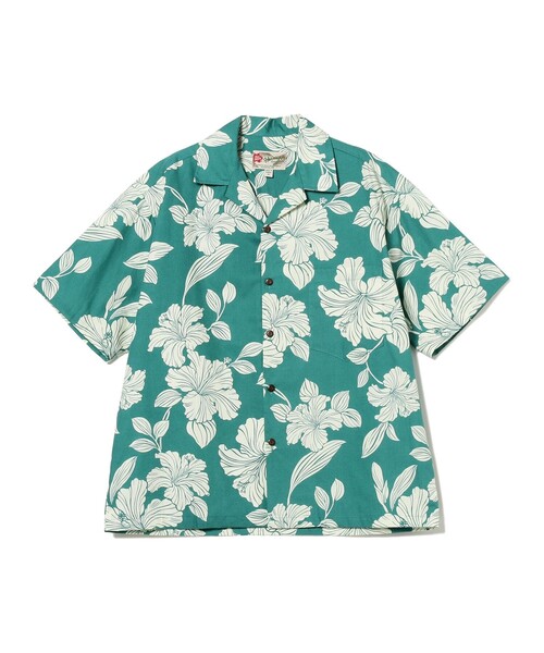 B:MING by BEAMS(ビーミングバイビームス)の「Hilo Hattie x B:MING by BEAMS / 別注 アロハ シャツ(シャツ/ブラウス・メンズ・グリーン系その他4/ナチュラル・MEDIUM/LARGE)」の2枚目の写真
