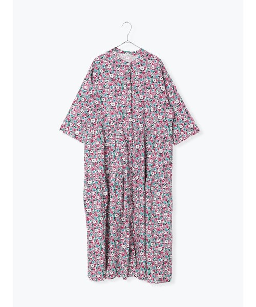 新品未使用　ネイビーカバス　S　花柄　ピンク 仲里依紗　ポーチ付き　花柄　総柄 新品未使用 ネイビーカバス S 花柄 ピンク 仲里依紗 ポーチ付き 花柄 総