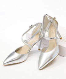 LibertyDoll（リバティードール）の「Liberty doll   ポインテッドトゥ クロスストラップ パンプス (1176)（パンプス）」