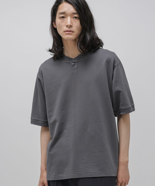 NANO universe(ナノユニバース)の「LB.03/フェードヘンリーネックカットソー(Tシャツ/カットソー・メンズ・スミクロ/オフホワイト/ダークオレンジ/ターコイズブルー・L/M/S)」の16枚目の写真
