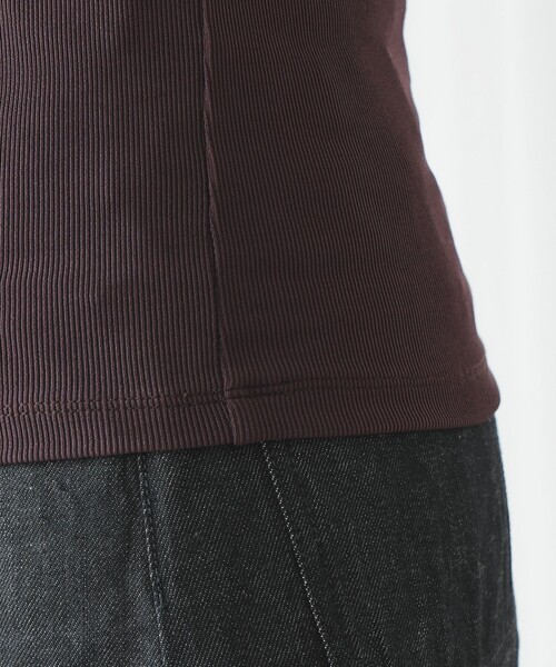 B:MING by BEAMS（ビーミングバイビームス）の「B:MING by BEAMS / ランド アンド ウォーター カップ付きインナー タンクトップ（タンクトップ・レディース・ブラウン/セージグリーン・FREE）」の16枚目の写真