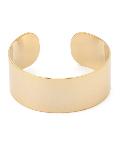 Demi-Luxe BEAMS（デミルクス ビームス）の「 【Oggi6月号掲載】Demi-Luxe BEAMS / メタルバングル 25mm（バングル/リストバンド・レディース・シルバー/ゴールド・ONE SIZE）」の10枚目の写真