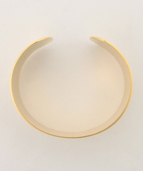 Demi-Luxe BEAMS（デミルクス ビームス）の「 【Oggi6月号掲載】Demi-Luxe BEAMS / メタルバングル 25mm（バングル/リストバンド・レディース・シルバー/ゴールド・ONE SIZE）」の7枚目の写真