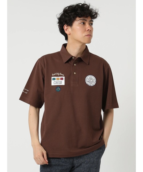 【セール】マリンデザインポロシャツ（ポロシャツ）｜McGREGOR（マックレガー）