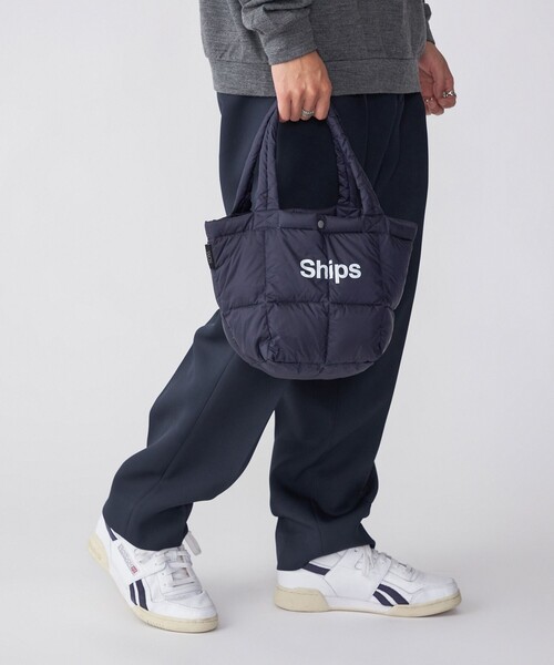 TAION(タイオン)の「*【SHIPS別注】TAION: ダウン ランチ トート バッグ (エコバッグ/サブバッグ)23FW(エコバッグ/サブバッグ・メンズ・ブラック/ベージュ/ネイビー/ダークグレー・ONE SIZE)」の15枚目の写真