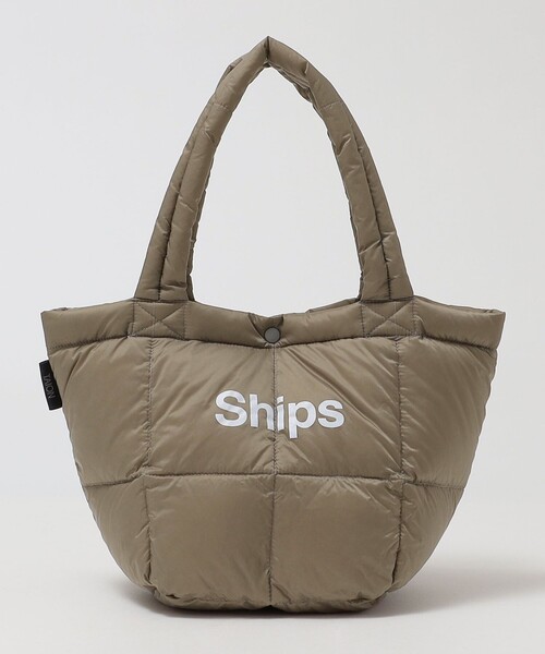 TAION(タイオン)の「*【SHIPS別注】TAION: ダウン ランチ トート バッグ (エコバッグ/サブバッグ)23FW(エコバッグ/サブバッグ・メンズ・ブラック/ベージュ/ネイビー/ダークグレー・ONE SIZE)」の20枚目の写真