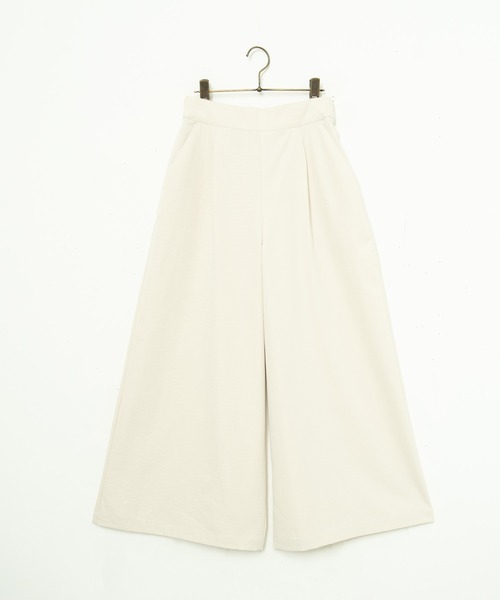 for/c（フォーシー）の「[新色追加]速乾タックワイドパンツ【サスティナブル】（その他パンツ・レディース・ベージュ/ブラック/アイボリー/チャコールグレー/ブラウン/ネイビー/ブラウン系その他・M/L/LL/S）」の11枚目の写真