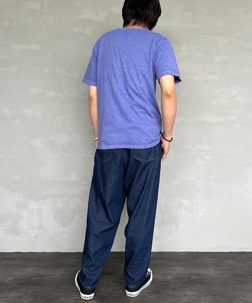 Good On（グッドオン）の「[GOOD ON/グッドオン] ショートスリーブ ポケットTシャツ（Tシャツ/カットソー・レディース・キャメル/ブラック/ダークグリーン/パープル/サックスブルー/イエロー/チャコールグレー/ライトグレー・M/L）」の17枚目の写真