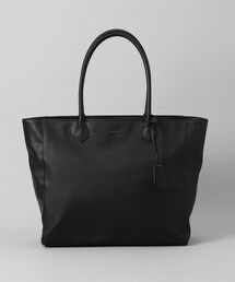 ◆【PC/A4ファイル収納可】フェイクレザートートバッグ