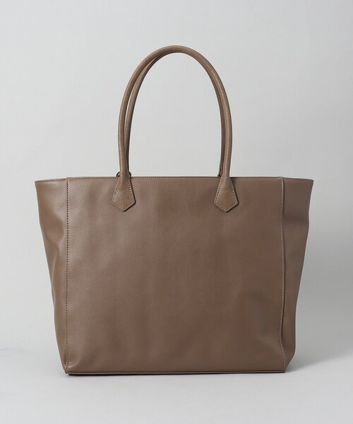 THE SHOP TK （ザ ショップ ティーケー ）の「◆【PC/A4ファイル収納可】フェイクレザートートバッグ（トートバッグ・メンズ・ネイビー/ブラウン系/ブラック・00）」の6枚目の写真