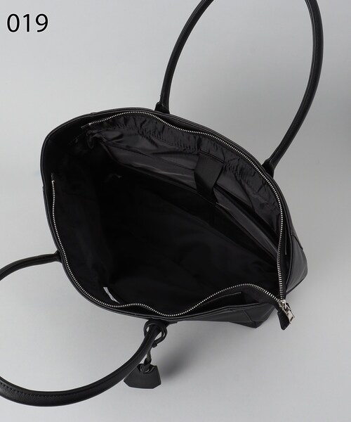 THE SHOP TK （ザ ショップ ティーケー ）の「◆【PC/A4ファイル収納可】フェイクレザートートバッグ（トートバッグ・メンズ・ネイビー/ブラウン系/ブラック・00）」の9枚目の写真