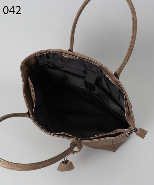 THE SHOP TK （ザ ショップ ティーケー ）の「◆【PC/A4ファイル収納可】フェイクレザートートバッグ（トートバッグ・メンズ・ネイビー/ブラウン系/ブラック・00）」の10枚目の写真