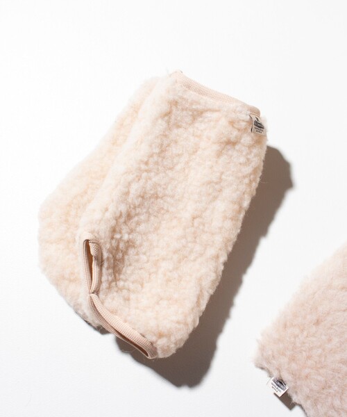 COLD BREAKER（コールドブレーカー）の「【COLDBREAKER/コールドブレーカー】 別注ボアハンドウォーマー 手袋（手袋・メンズ・チャコールグレー/ライトグレー/ブラック/ベージュ/カーキ・FREE）」の4枚目の写真