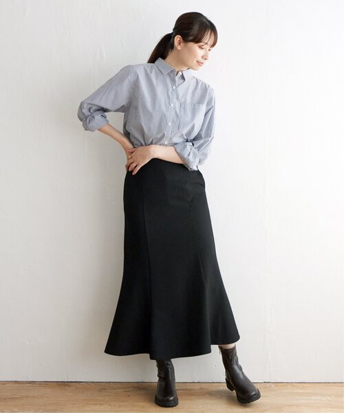 ikka(イッカ)の「ストライプ長袖シャツ(シャツ/ブラウス・レディース・ピンク/グレー/ネイビー・M/S/L)」の21枚目の写真