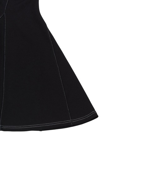 PUNYUS(プニュズ)の「ステッチフレアミニワンピース(ワンピース・レディース・ブラック・2/4/3/1)」の14枚目の写真