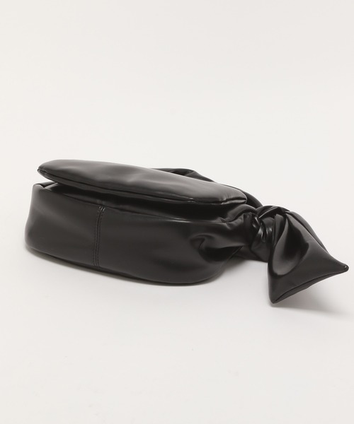 mysty woman（ミスティウーマン）の「パッファーショルダーBAG 974137（ハンドバッグ・レディース・ブラック/グリーン/アイボリー・FREE）」の7枚目の写真