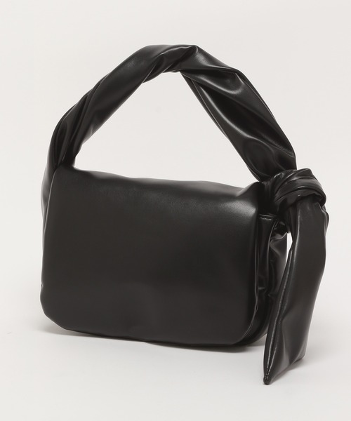 mysty woman（ミスティウーマン）の「パッファーショルダーBAG 974137（ハンドバッグ・レディース・ブラック/グリーン/アイボリー・FREE）」の19枚目の写真