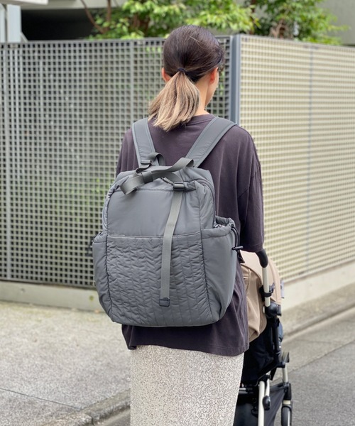 リニューアル】弱撥水加工12ポケット付き軽量3WAY