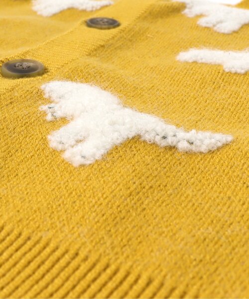 BREEZE(ブリーズ)の「アニマルジャガードベビーカーディガン(その他ベビーウェア・キッズ・ブルー/マスタード/ブラウン・70/80/90)」の16枚目の写真