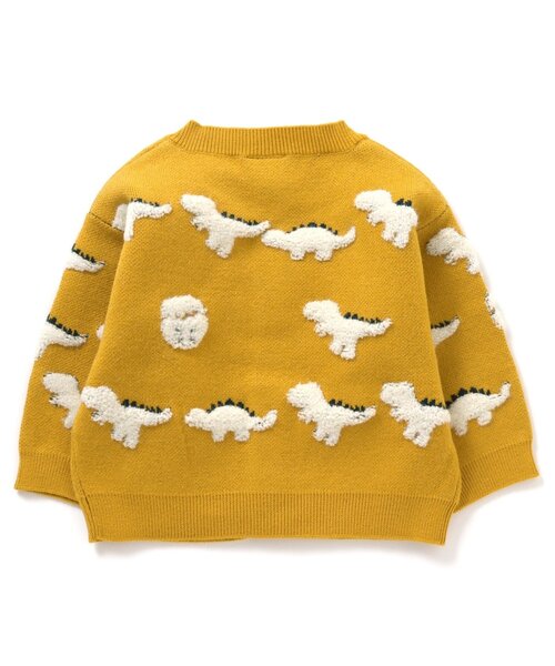 BREEZE(ブリーズ)の「アニマルジャガードベビーカーディガン(その他ベビーウェア・キッズ・ブルー/マスタード/ブラウン・70/80/90)」の17枚目の写真