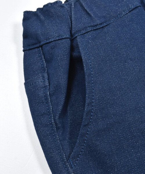 BeBe（ベベ）の「ジョグデニムポケット刺繍パンツ(90~150cm)（デニムパンツ・キッズ・ネイビー・150cm/140cm/130cm/100cm/120cm/110cm/90cm）」の8枚目の写真