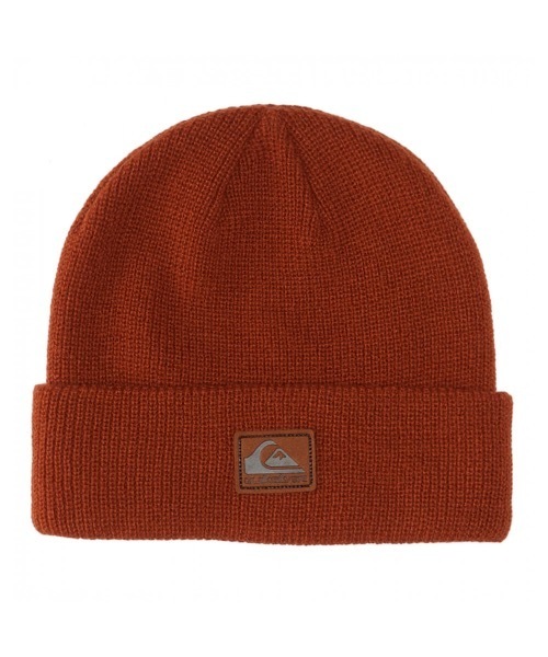 Quiksilver（クイックシルバー）の「PERFORMER 2/クイックシルバーワンポイントパッチビーニー（ニットキャップ/ビーニー・メンズ・グレー/ブラック系その他/バーガンディー/ブルー系その他/ネイビー/ベージュ/ブラック/レッド系その他/ブラック系その他2/ブラウン/イエロー・FREE）」の10枚目の写真