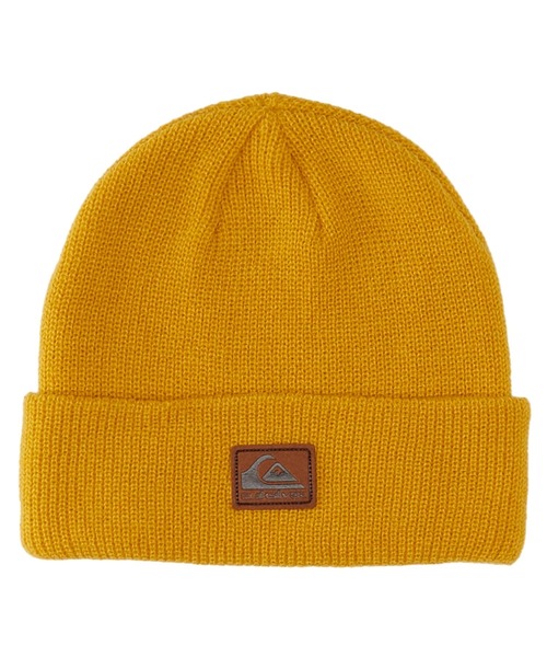 Quiksilver（クイックシルバー）の「PERFORMER 2/クイックシルバーワンポイントパッチビーニー（ニットキャップ/ビーニー・メンズ・グレー/ブラック系その他/バーガンディー/ブルー系その他/ネイビー/ベージュ/ブラック/レッド系その他/ブラック系その他2/ブラウン/イエロー・FREE）」の9枚目の写真