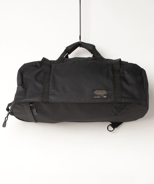 FORECAST(フォーキャスト)の「FORECAST/フォーキャスト 30L 撥水 2WAY ボストン バックパック ユーティリティーバック(ボストンバッグ・メンズ・カーキ/アーミー/ブラック・FREE)」の2枚目の写真